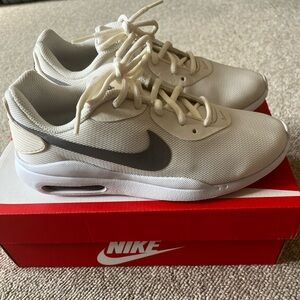 Nike Beige and Black Athletic Shoes